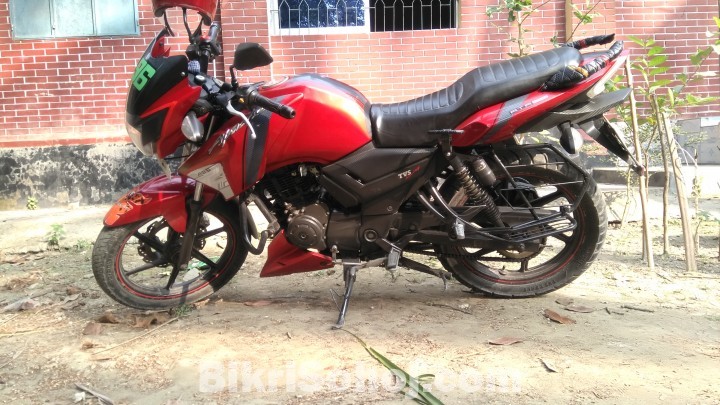 Tvs apache rtr double disc